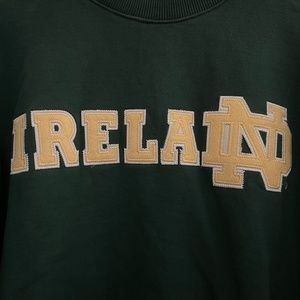 VINTAGE irelaND Notre Dame Sweatshirt